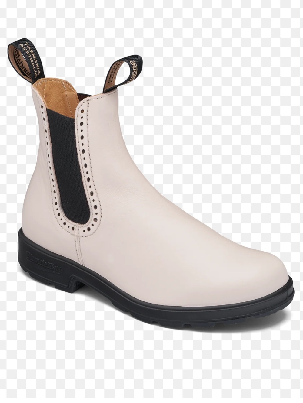 Blundstone Women's 2156 Original Pearl White Premium Leather Chelsea Boots